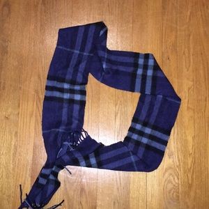 Burberry scarf.